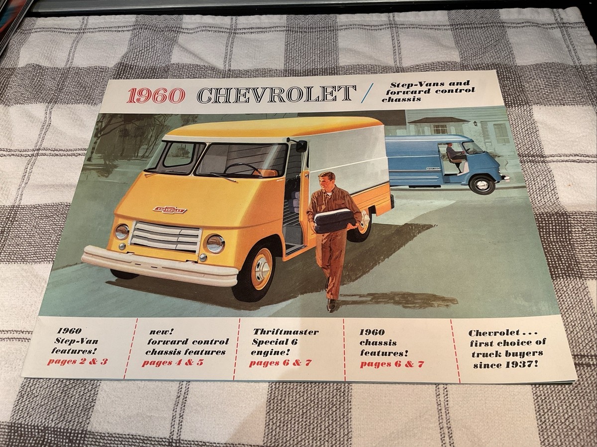 1960 Chevrolet Step Vans And Forward Control Chassis Brochure | eBay