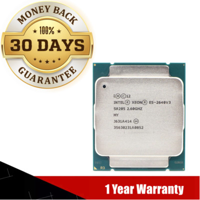 Intel Xeon Prozessor E5-2640V3 8-Core 20MB Cache 2,60GHz -- SR205 TURBO 3,40Ghz