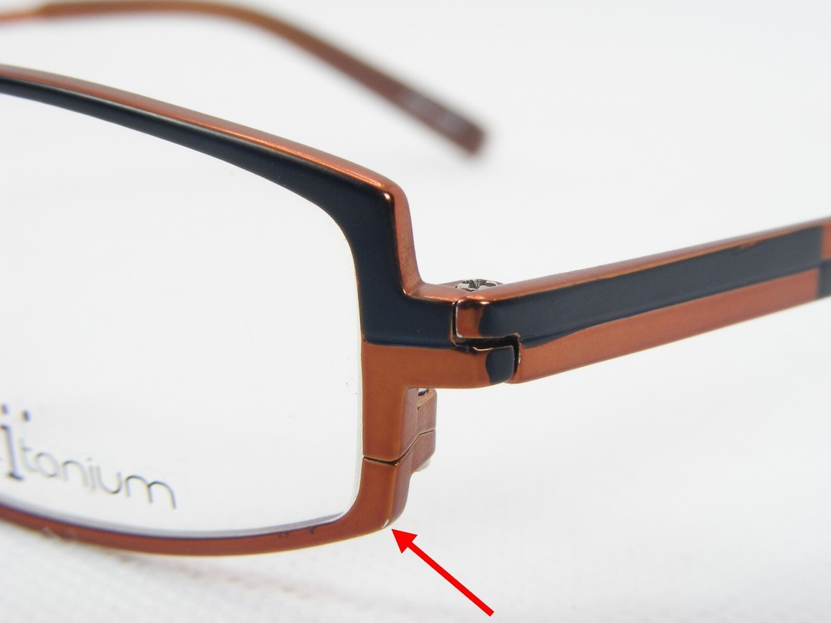 OGI Eyeglasses Titanium 5210 1105 Designer Demo Lens Red 51-17-135 OGI EYEGLASSES Brown frame 51-17-135 5210 1082 | eBay main image 4