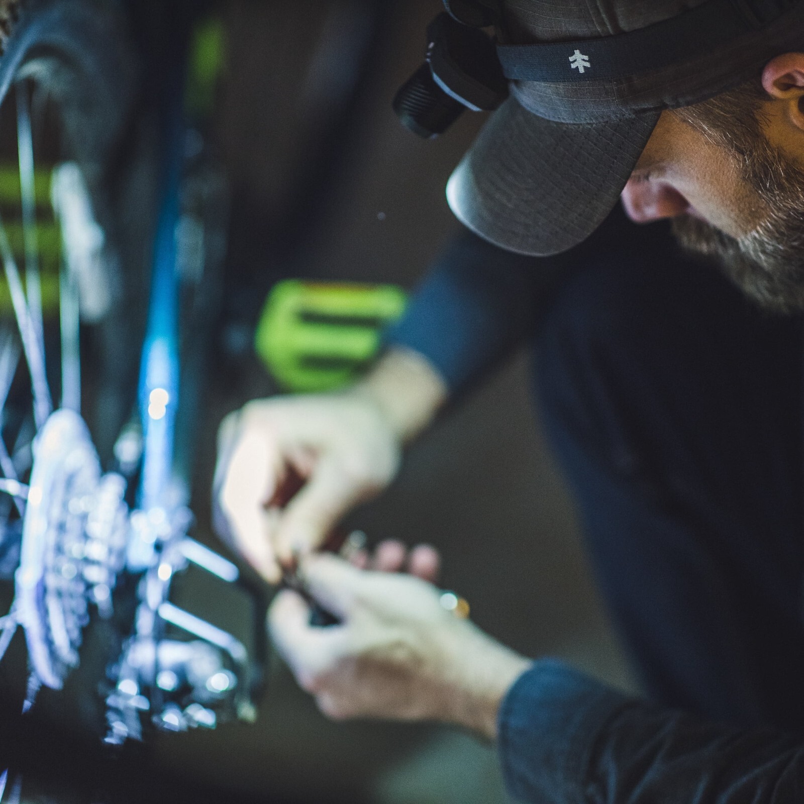 Swiss Tech Rechargeable 500 Lumens LED Headlamp, IPX4 Weatherproof, UV Blood Tra