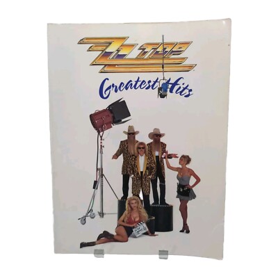 ZZ Top Greatest Hits Sheet Music Song Book Piano Vocal Guitar Classic Rock   M22