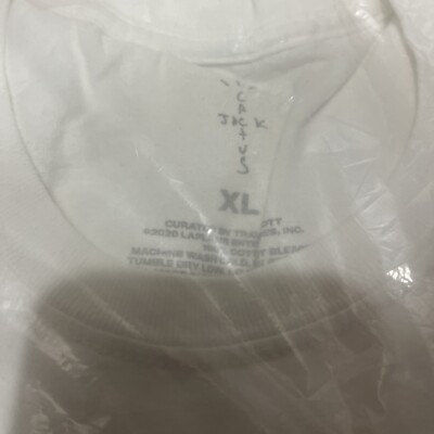 Travis Scott Cactus Jack McDonald's Cjmd-ss138 XL Cj Smile T Shirt