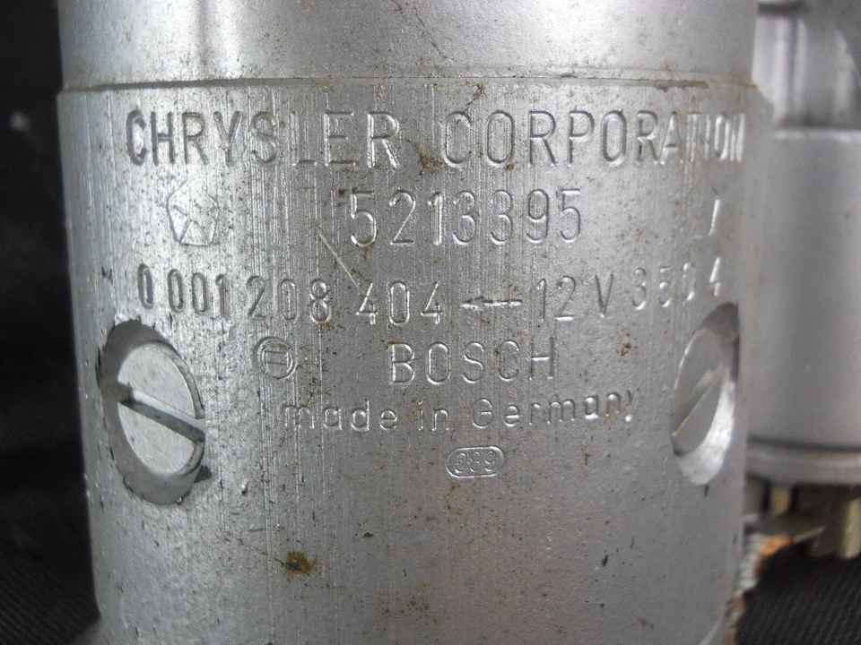 DODGE OMNI PLYMOUTH HORIZON STARTER 1.7 LITRE OEM 4240430  1978-1983 NOS - Image 4 of 4