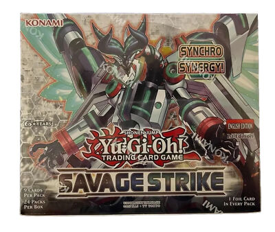 Yu Gi Oh Savage Strike Booster Box 1st Edition Factory Sealed | eBay Yu Gi Oh Savage Strike Booster Box 1st Edition Factory Sealed | eBay