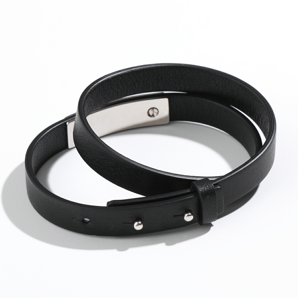 SALE Dior Homme Bracelet Belt Logo Plate Double Design Adjustable