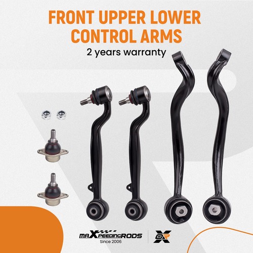 Front Upper Lower Suspension Control Arms Ball Joints Set For Range Rover 02-12 - Picture 8 of 12