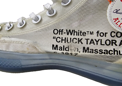 Converse Chuck Taylor All-Star Vulcanized Off-White SAMPLE Converse Chuck Taylor All-Star Vulcanized Off-White SAMPLE