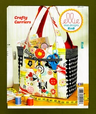 Sewing or Shopping Bags Sewing Pattern/ Fun & Handy Craft Carriers~ Kwik Sew 118
