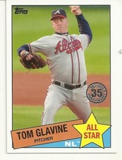  2020 TOPPS BASEBALL - TOM GLAVINE - 1985 35th ANNIVERSARY - #15 - BRAVES