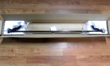 Maytex Ball Twist & Shout Decorative Window Tension Rod 28-48" Oil Rubbed Bronze