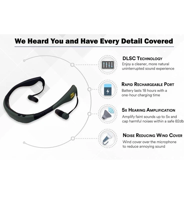 Pro Ears Stealth 28 Hearing Protection, Green, PEEBGRN - Image 2 of 4