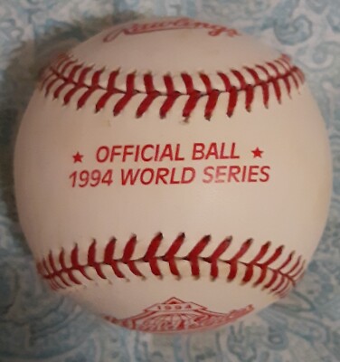 1994 World Series baseball | eBay