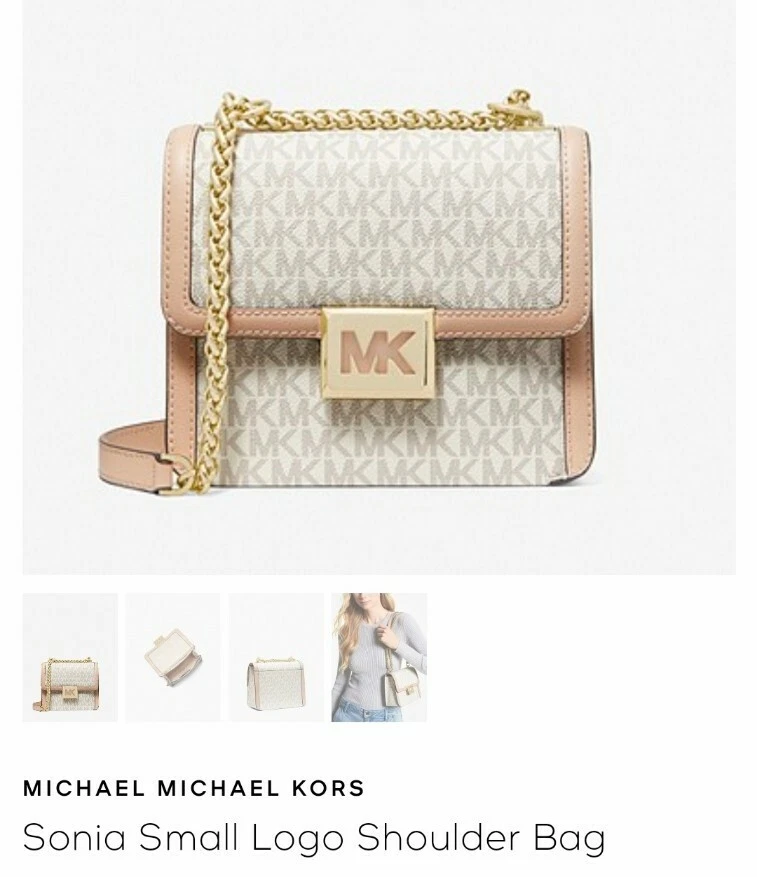 Michael Kors Sonia Small Logo Shoulder Bag