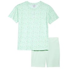 Love Fire Mint Oversized Tee Shorts Floral Set Girls S M L XL