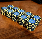 Lot 100 EL CASINO CLUB BAHIA $100 chip 2004 SAN JUAN Condado Puerto Rico poker — photo 1