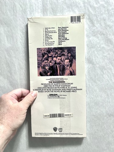 The Wanderers-“Soundtrack” CD Longbox 1979-Dion,Angels,Shirelles FACTORY SEALED - Foto 2 di 4
