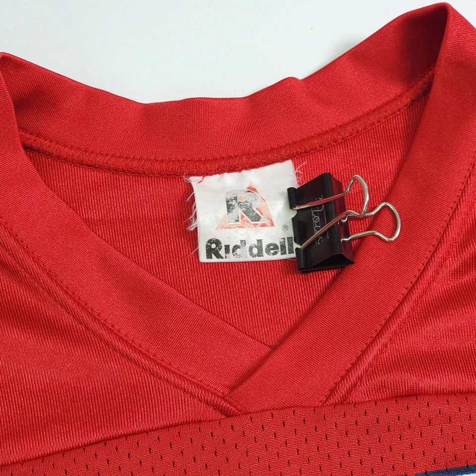Camiseta de fútbol vintage Riddell NCAA Ole Miss Rebels #88 juvenil talla grande ¡Rara! Foto 4 de 4