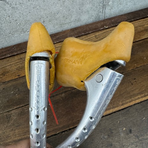 Vintage Weinmann Drillium Brake Levers Drop Bar Road Tan Hoods Eroica A5 - Picture 8 of 13