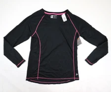 RBX Women's Large (L) X-DRI Black Athletic Performance Thin Long Sleeve Shirt
