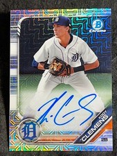2019 Bowman Chrome PROSPECT ROOKIE MOJO REFRACTOR AUTO Kody Clemens, item 3