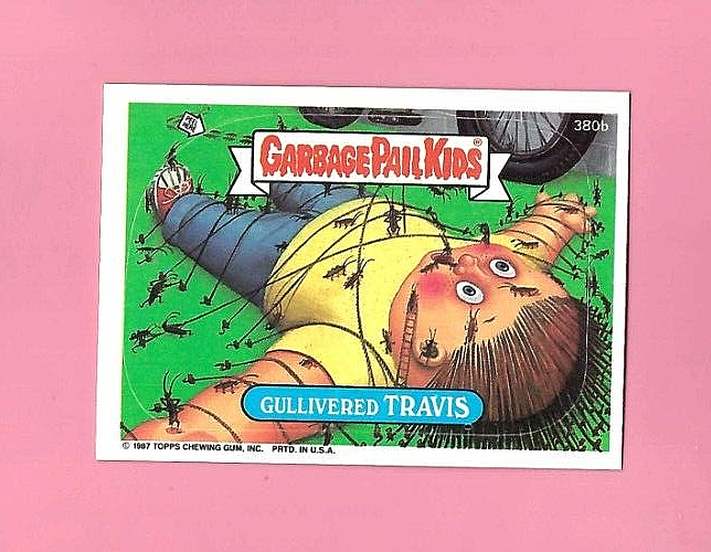 GARBAGE PAIL KIDS GULLIVERED TRAVIS CARD | eBay