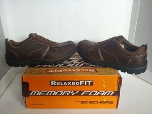 skechers levoy brown