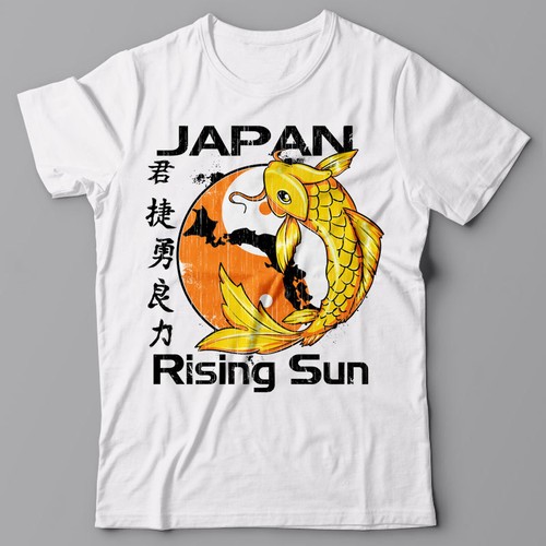 Mens T-shirt graphic tee - JAPAN 