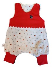 Baby Strampler Einteiler Marienkäfer bestick...