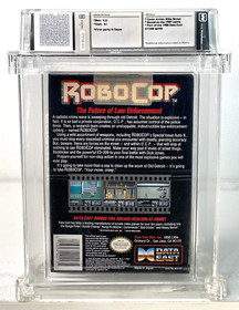 RoboCop 1988 New Nintendo NES Factory Sealed WATA Grade 9.8 A+ H-Seam TOP POP 3