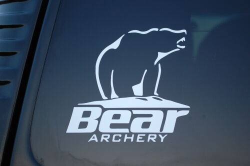 Hunting Sticker Bow Archery Vinyl Decal (V181) BEAR Hunt  Truck Car Window