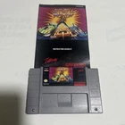 Rock n' Roll Racing (Super Nintendo Entertainment System, 1993) Game & Manual