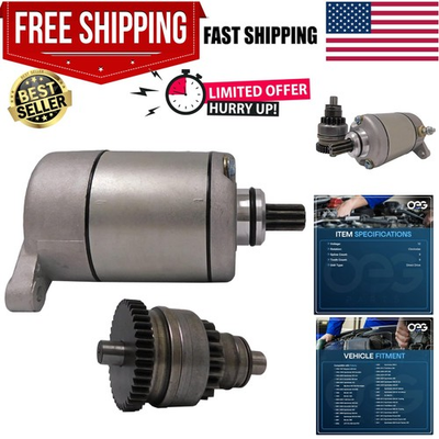#ad OEG Parts New Starter and Drive Combo Kit Compatible with Polaris ATV UTV 325... $68.63