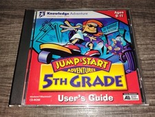 JumpStart Adventures 5th Grade PC/Mac CD-ROM Knowledge Advent 1997 Windows 95/98