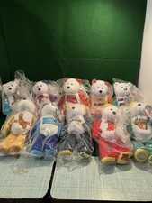 Vintage Limited Treasures State Quarter Coin Bears 50 States 10 Bears Total NWT