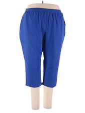 NWT Catherines Women Blue Casual Pants 24 W Petites