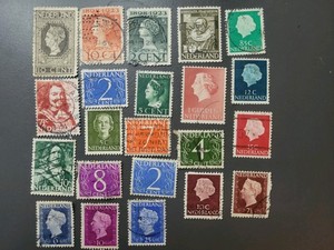 Nederland  Old colorful Stamps D6