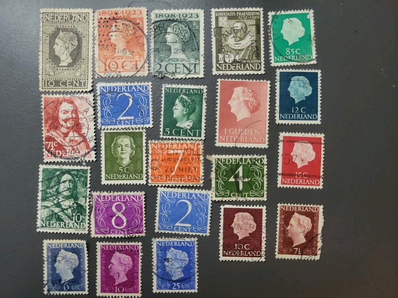 Nederland  Old colorful Stamps D6
