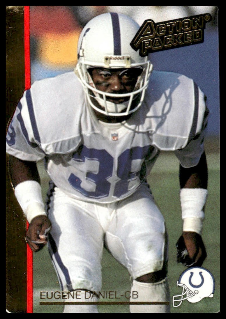 1992 Action Packed #103 Eugene Daniel Indianapolis Colts