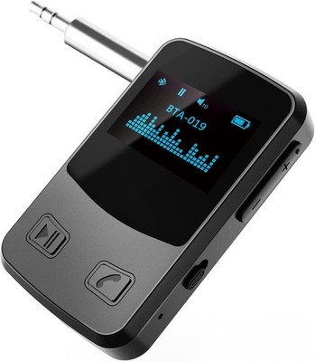 Bluetooth 5.0 Receiver, Audio Receiver mit OLED Display