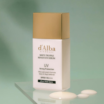 Dalba vegan repair sun serum sunscreen SPF50+ PA++++ 35ml face protection
