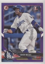 2018 Bowman Prospects Purple 82/250 Johan Mieses #BP19 2r7