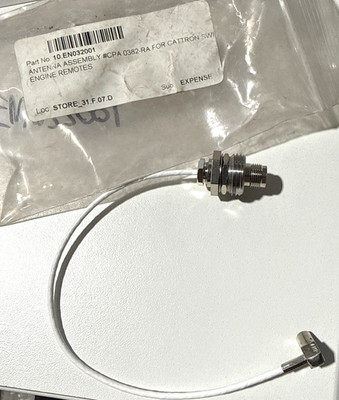 Cattron Remtron Crane Control Antenna Cable Engine Remote CPA 0382-RA (OEM) *NEW