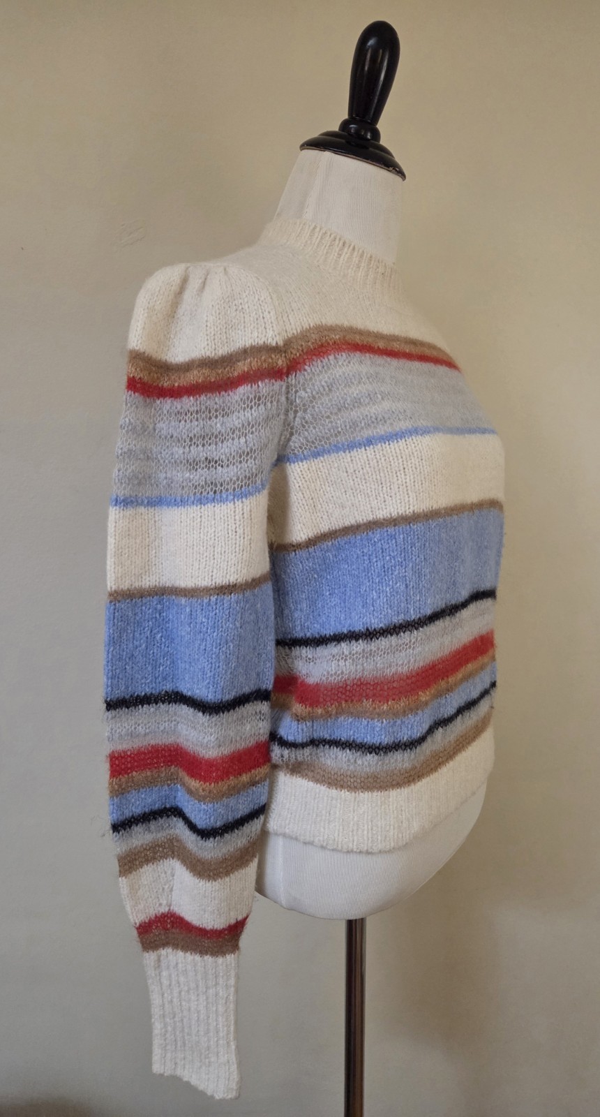 Veronica Beard Meredith Striped Pullover Sweater … - image 2