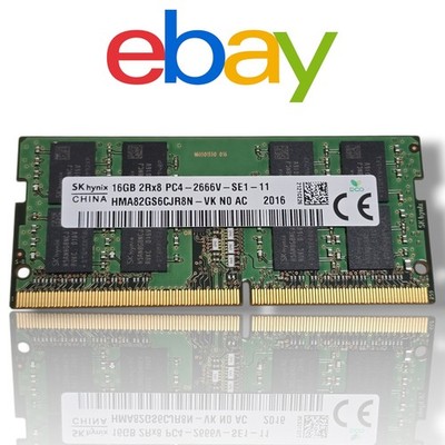   SK hynix 16GB DDR4 2666MHz SO-DIMM Laptop RAM PC4-2666V #1607