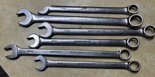Matco Long Wrenches 1415161719mm.and One Broken 15 Mmfor Warranty