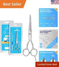 Professional Equinox Barber Shears - 6" Stainless Steel with Adjustable Tension