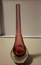 Vaso Tipo Seguso Murano Anni '70 Immersione Mono Fiore 