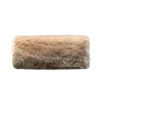 women's Faux Fur Hand Muff, Khaki, Medium