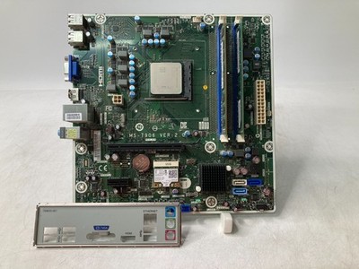HP MS-7906 Ver 2.0 Motherboard w/ AMD A10-7800 CPU 12GB DDR3 Ram