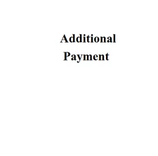 Additional payment for Leb Created OD 26-13623-58472 to make it 950 Platinum